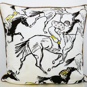 HERMES PARIS Equestrian pillow/cushion!